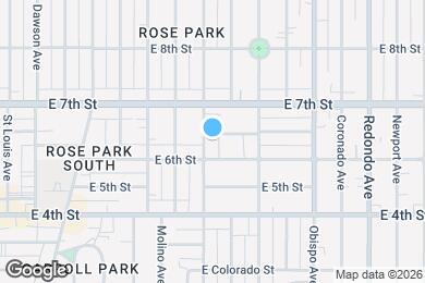 Map image of the property - 626 Temple Ave