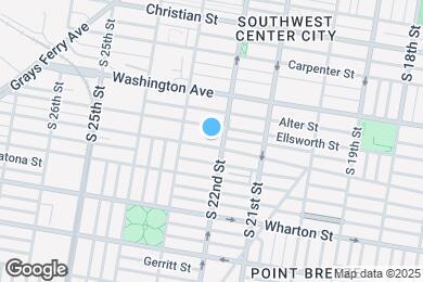 Map image of the property - 2213 Federal St