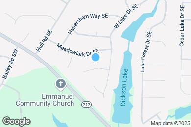 Map image of the property - 4730 Shadybrook Way SE