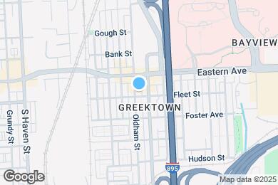 Map image of the property - 523 Oldham St