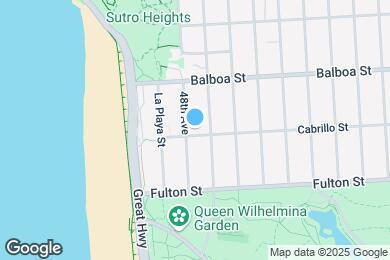 Map image of the property - 4636 Cabrillo St