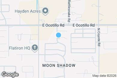 Map image of the property - 2101 E Caspian Way