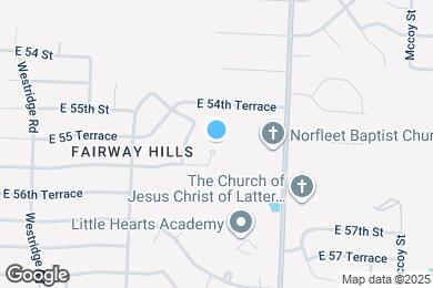 Map image of the property - 12535 E 56 St