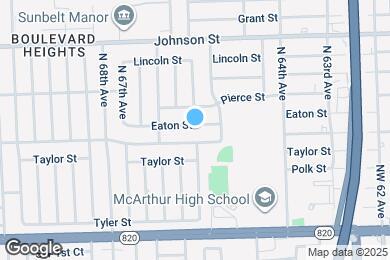 Map image of the property - 6532 Eaton St