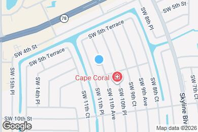 Map image of the property - 622 SW 11th Ave