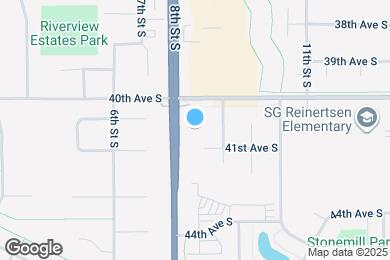 Map image of the property - Prairie Sky Apts