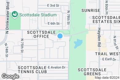 Map image of the property - Denim Scottsdale