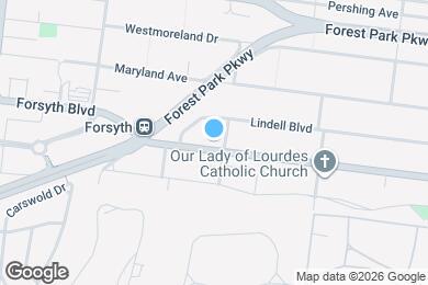 Map image of the property - 7309 Forsyth Blvd