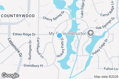 Map image of the property - 2273 Hickory Path Dr