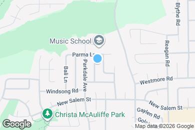 Map image of the property - 10967 Salinas Way