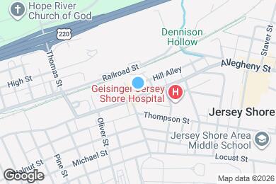 Map image of the property - 1136 Allegheny St