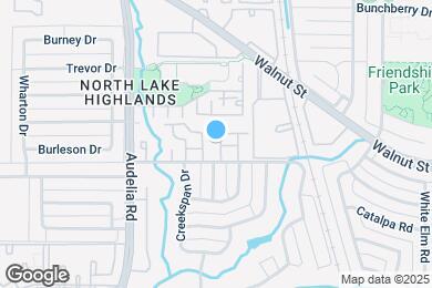 Map image of the property - The View at Lake Highlands