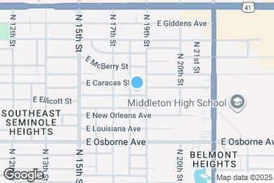 Map image of the property - 1806 E Ellicott St