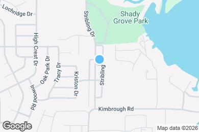 Map image of the property - 733 Stribling Cir