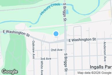 Map image of the property - 1511 E Washington St