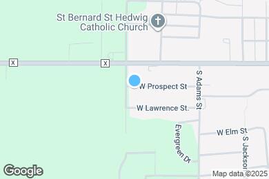 Map image of the property - 503 W Prospect St