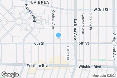 Map image of the property - 449 S Cloverdale Ave