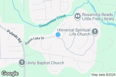 Map image of the property - 1322 Dunns Lake Dr
