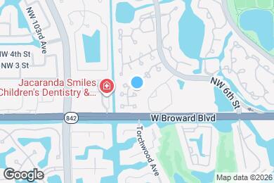 Map image of the property - 9878 NW 2nd St