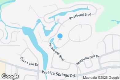 Map image of the property - 800 Sweetwater Bay Ct