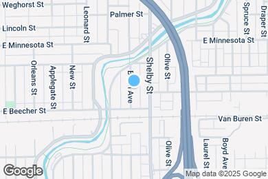 Map image of the property - 1845 Barth Ave