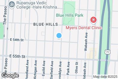 Map image of the property - 5344 Brooklyn Ave