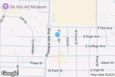 Map image of the property - 301 W Kaye Ave