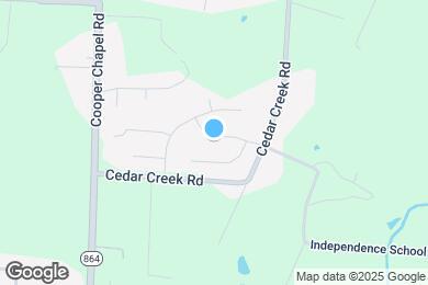 Map image of the property - 8310 Independence School Rd