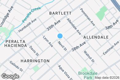 Map image of the property - 3606 Nevil St