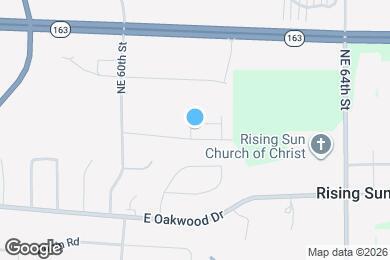 Map image of the property - 6105 Tungsten Dr