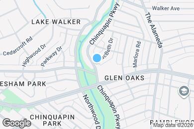 Map image of the property - 6105 Chinquapin Pky