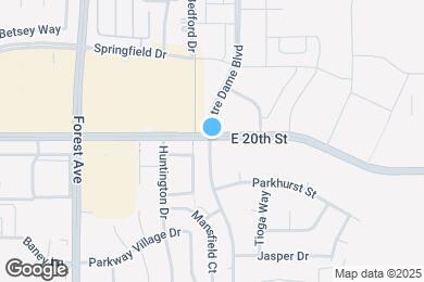 Map image of the property - 1887 Notre Dame Blvd