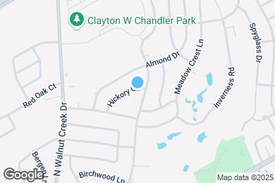 Map image of the property - 1020 Hickory Cir