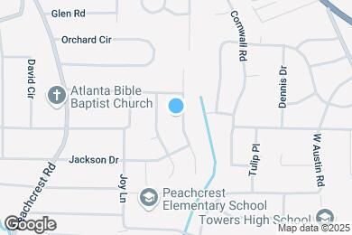Map image of the property - 1431 Cobb Branch Dr