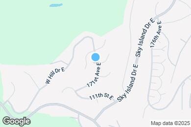 Map image of the property - 10801 171st Ave E