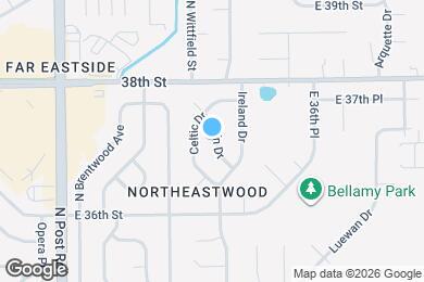 Map image of the property - 3704 Erin Dr