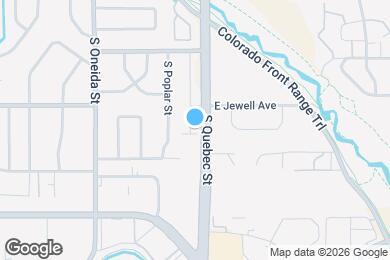 Map image of the property - 1982 S Poplar Ct
