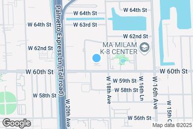 Map image of the property - 1855 W 60th St