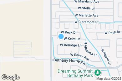 Map image of the property - 13833 W Keim Dr