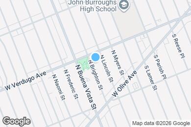 Map image of the property - 226 N Brighton St