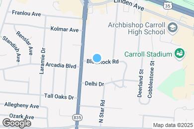Map image of the property - 4218 Blue Rock Rd