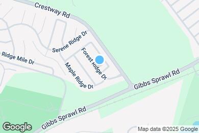 Map image of the property - 8410 Forest Ridge Dr