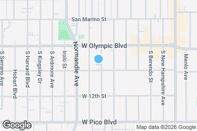 Map image of the property - Fedora Flats