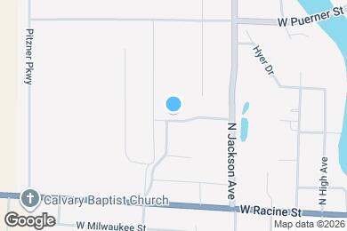 Map image of the property - Meadow Estates Apartments