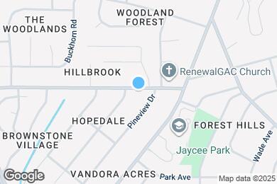 Map image of the property - 1505 Woodland Rd