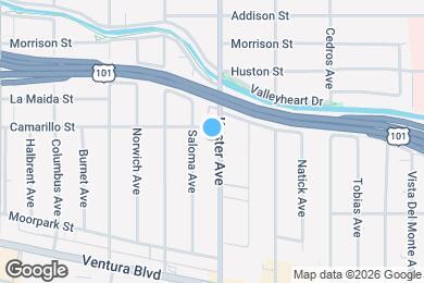 Map image of the property - 4753 Kester Ave