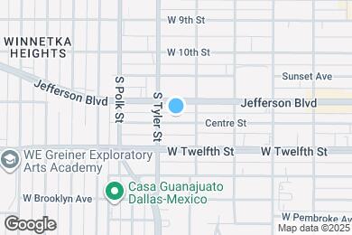 Map image of the property - 823 Centre St