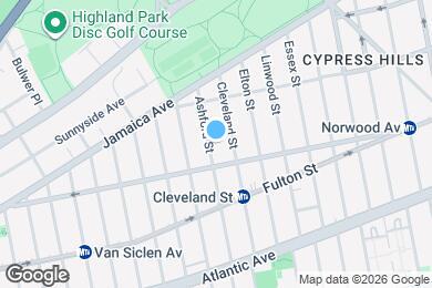 Map image of the property - 59 Arlington Ave