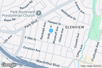 Map image of the property - 3920 Ardley Ave