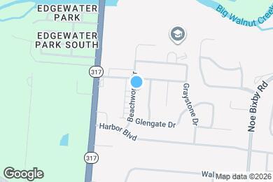 Map image of the property - 3402 Beachworth Dr